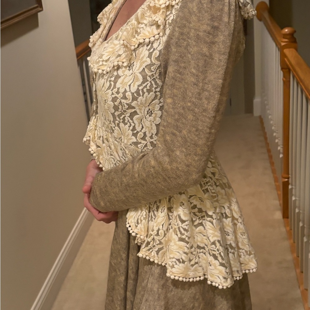 Ryu Lace Knit Dress Tunic